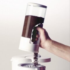 Zevro Indispensable Coffee Dispenser In White